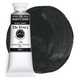 DA VINCI PAINTS Professional Artist Oil Paint, Magnetite Genuine, 37mL