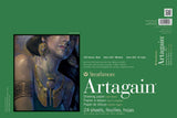 Strathmore 400 Series Artagain Pad, Coal Black, 12x18 Glue Bound, 24 Sheets