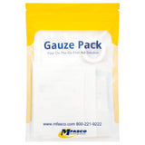 MFASCO First Aid Kit Refill Supplies Gauze Pack Refill