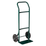 Harper Trucks 55HA22 300 lb Capacity Steel Hand Truck with 8 Flat-Free Wheels, Dark Green