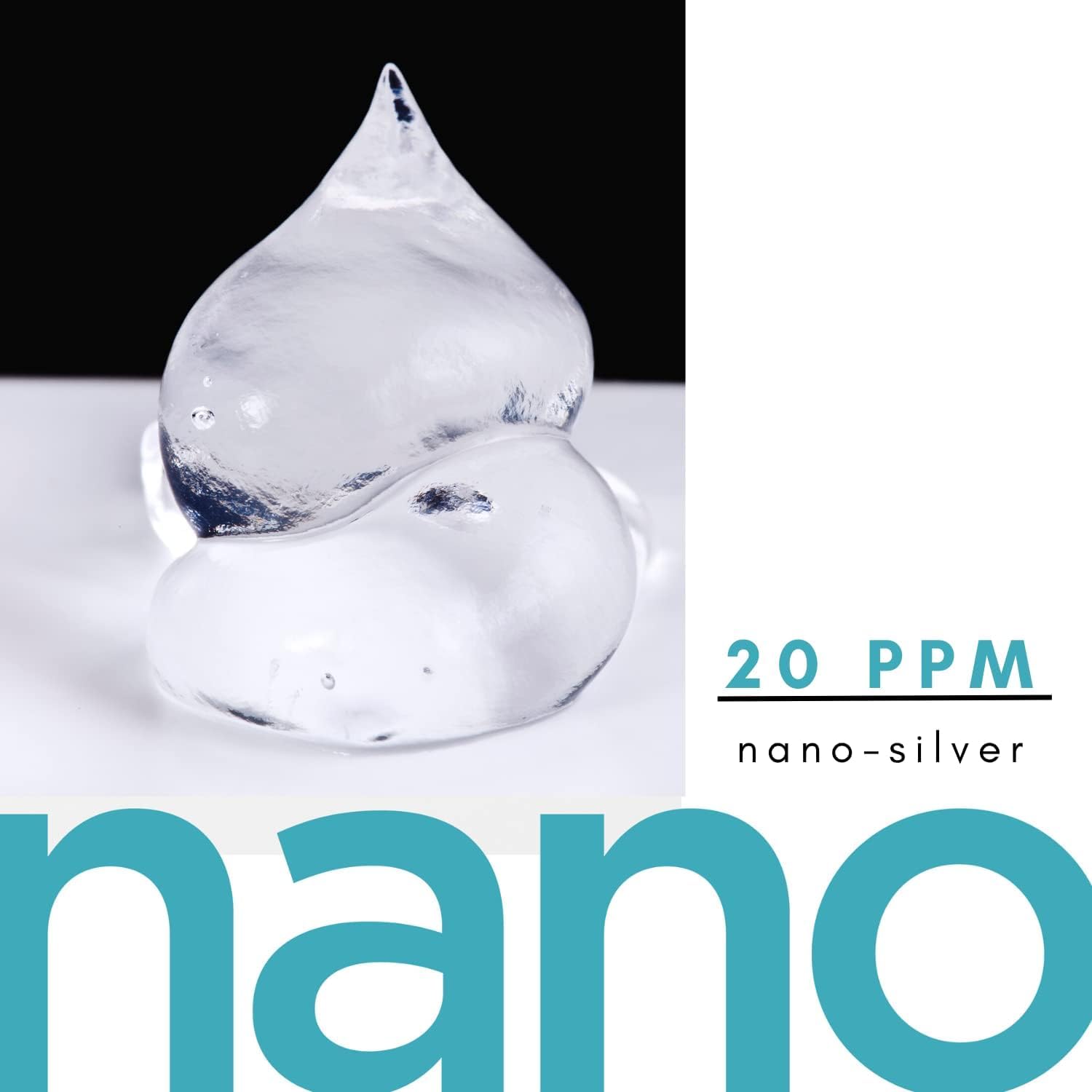American Biotech Labs Silver Biotics Colloidal Silver Gel Nano-Silver 20 PPM Soothing Skin Gel | Versatile 1.5 oz Gel for Skin C