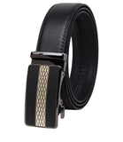 Zacharias MenS Faux Leather Belt With Autolock Buckle Ads223 (Black, 5Xl) (Pack Of 1)