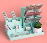 Migao coffee Plastic Pen Pencil Holder For Desk, Cute Stationery Home Office School Desktop Craft Art Supplies Accessory Crayon