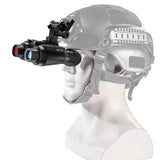 GOYOJO 4K Head-Mounted Night Vision Goggles & Binoculars for Adults - Infrared NVG with Manual Focus & 8X Digital Zoom for Hunti