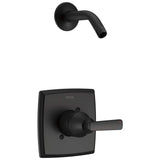 DELTA FAUCET T14264BLLHD Ashlyn Monitor 14 Series TrimLess Head Shower Only, Matte Black