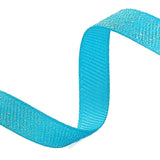 Morex Ribbon Dazzle Grosgrain Ribbon, 5/8 inch by 100 Yards, Turquoise, 99003/00-340