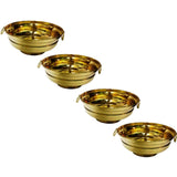 SRI YAGNAA Brass Gangalam 4 pcs Wedding Return Gifts Housewarming Return Gifts (BG4)