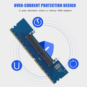 Professional SO-DIMM DDR4 Memory Converter 2133Mhz 260 to 288 Laptop DIMM Memory Card Riser Card 4-Layers Desktop Memory Adapter