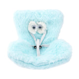 Car Seat for Dolls, Blue Decorative Sofa with Soft Furry Cushion Cute Doll Have a Seat for Car Air Vents or Desktop Decor to Dis