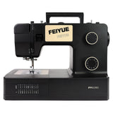FEIYUE FYe390 Sewing Machine, Energy Saving Servo Motor, Heavy Duty & Portable, 23 Built-in Stitches, Multiple Needle Positions,