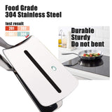 12 Inch Long Cooking Spatula Tong, 304 Stainless Steel, Slotted Double Spatula, Cooking&Serving Utensil for Holding&Flipping Ste