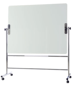Magnetic Glass Revolving Dry-Erase Easel