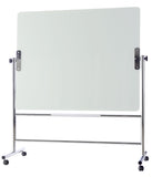 Magnetic Glass Revolving Dry-Erase Easel
