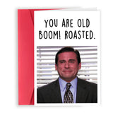Londue Funny Birthday Card for Her Him, The Office Birthday Gifts for Men Women, Michael Scott Card, Humor Bady Gifts for TV Sho