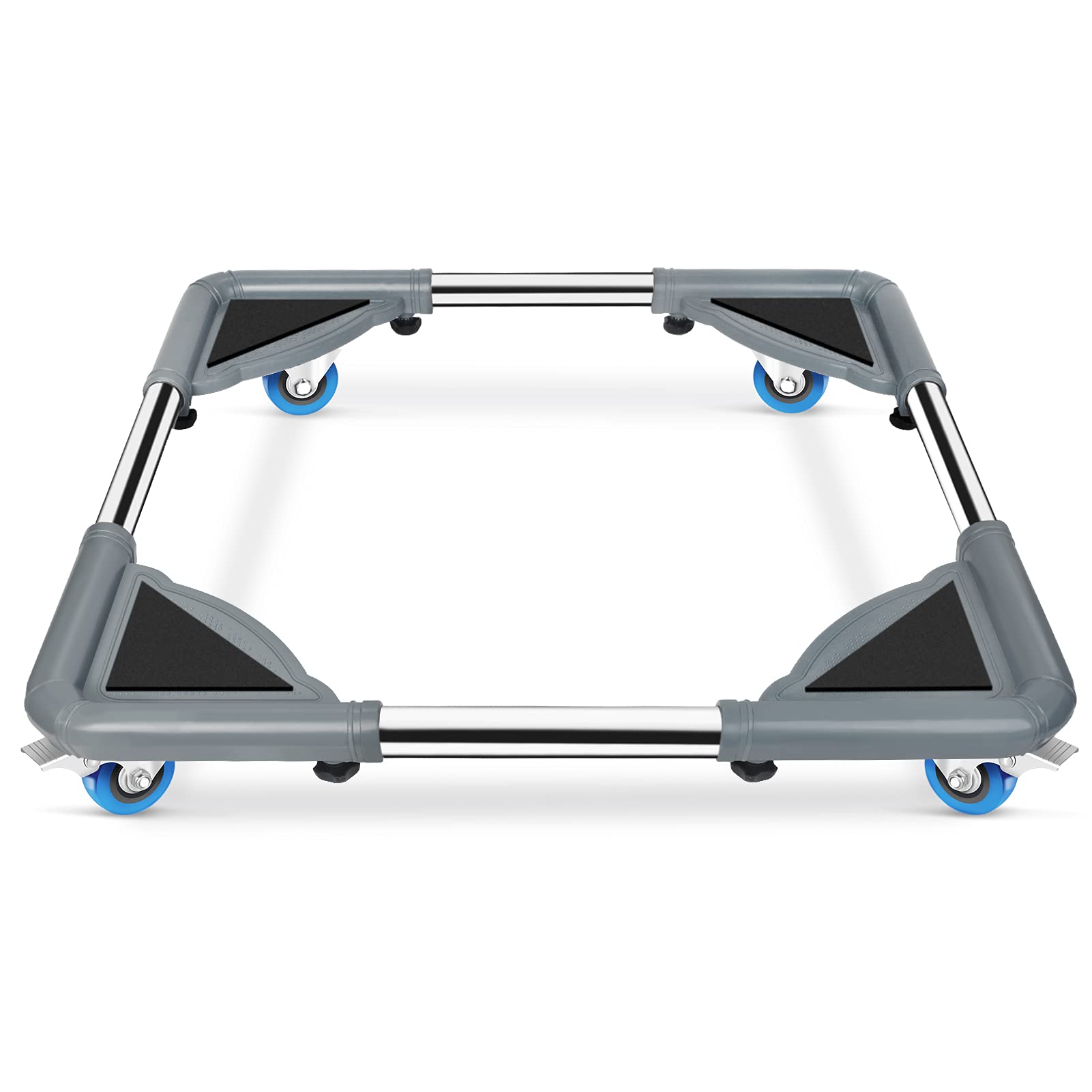 SPACECARE Mini Fridge Stand Furniture Dolly Mobile Roller with 4 Locking Wheels-Base Adjustable Refrigerator Washing Machine Sta
