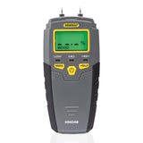 General Tools MMD4E Digital Moisture Meter, Water Leak Detector, Moisture Tester, Pin Type, Backlit LCD Display With Audible and