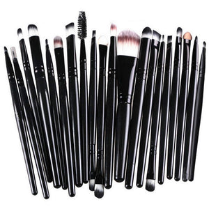 Makeup Brushes Pimoys Make Up Brush Set 20 Pcs Professional Face Eyeliner For Foundation Blush Concealer Eyeshadow With Travel B