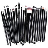 Makeup Brushes Pimoys Make Up Brush Set 20 Pcs Professional Face Eyeliner For Foundation Blush Concealer Eyeshadow With Travel B