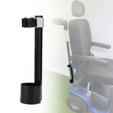Metal Cane Holder for Mobility Scooters & Power Chairs - Walking Stick Stand Support for Wheelchairs, Walkers and Scooters Acces