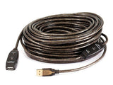 82Ft 25M Usb 2.0 A Male To A Female Active Extension / Repeater Cable