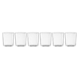 Oneida 898199 Stackable Tall Glasses, Set Of 6, Clear