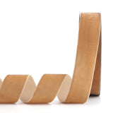 Lemon Park Khaki Velvet Ribbon,2 W x 20Yd Single Face,Great for Gift Wrapping,Hair Bows,Handmade Craft and Christmas,Wedding Dec