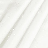 Vonty Waterproof Fabric Ripstop Nylon Fabric by The Yard - 60 Inch Wide(3 Yard), Water Proof White Fabric Lightweight Kite Fabri