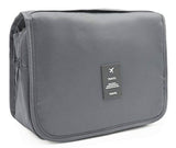 Trawila Travel Hanging Toiletry Bag Cosmetic Bag Makeup Organizers for Men & Women with Sturdy Hook (Gray 2)