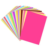 Eclet Colorful Cardstock Paper In 5 Color, 4 Sheets Thick Colored Paper For Invitations, Cards Making, Paper Crafts, School Proj