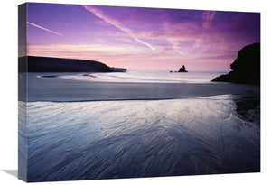 Sunrise, Broadhaven, South Pembrokeshire National Park, Wales-Canvas Art-24X18