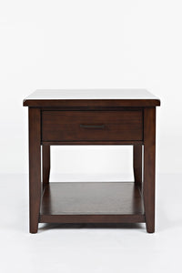 Jofran Inc. Twin Cities End Table With Storage