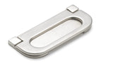 Richelieu Hardware BP77370195 2 3/4inch (70 mm) CentertoCenter Brushed Nickel Modern Cabinet and Drawer Pull Handle for Kitch