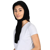 Kc Store Handmade Woolen Kc Scarf || Woolen Scarf For Girls And Women || Scarf For Winter (Black)