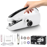 Cordless Handheld Sewing Machine - Portable Mini Stitching Machine for Quick Repairs, Travel Sewing Kit, Small Sewing Machine fo