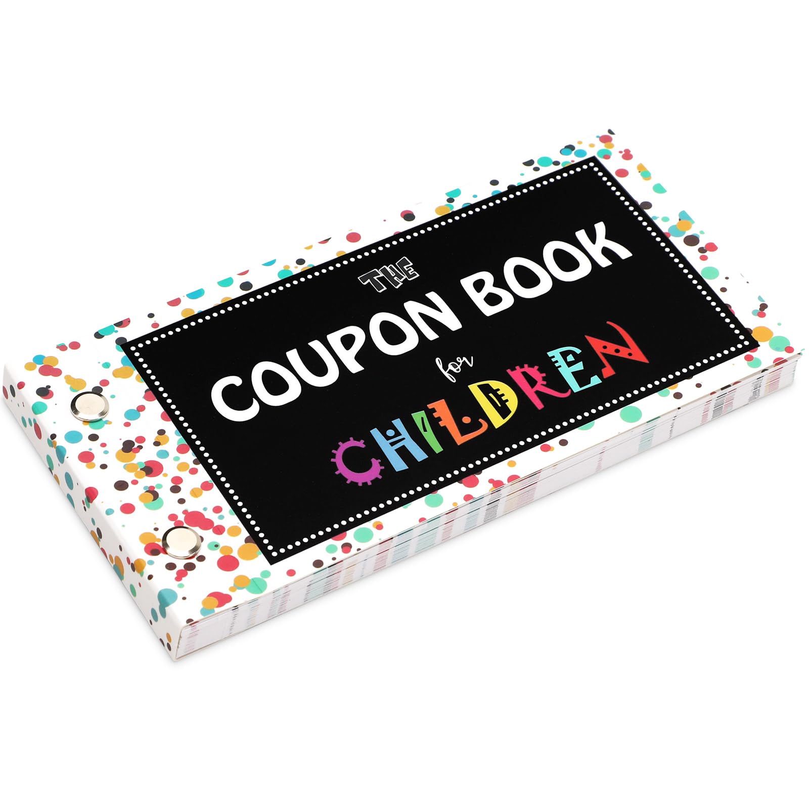 JULEASEL Coupon Book for Kids, 30 Blank Fillable Gift Vouchers for Boys and Girls, Blank Coupons to Fill In Your Own Gift Ideas,