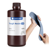 ANYCUBIC Tough Resin 2.0, 3D Printer Resin with Upgraded High Toughness and High Precision, 365-405nm Fast Curing 3D Resin for 4