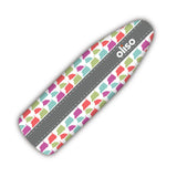Oliso Ironing Board Cover, Durable 100% Cotton Lined with Professional Grade Felt pad Fits Standard 54 x 15 Boards, a Wide