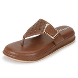 Ortho Joy Doctor Fancy Slipper For Women || Orthopedic Women'S Fancy Slipper/Sandal For Women,Brown,5,B0CQJNRKCF