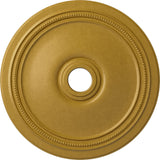 Ekena Millwork CM24DIIGS Diane Ceiling Medallion, 24OD x 3 5/8ID x 1 1/4P (Fits Canopies up to 6 1/4), Hand-Painted Iridescent G