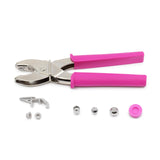 Dritz 1P Grommet Kit with Pliers, Pink
