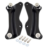 Amazicha Vivid Black 4 Point Docking Hardware Kit Compatible For Harley Davidson Touring Street Glide Electra Glide Road King Ro