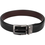 Usl MenS Belt, Italian Leather Reversible Belt For Men Black/Brown Dress Belt Rotate Buckle Gift Box (30, Black/Brown)