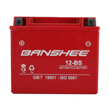 Replacement for YTX12-BS Performance-Maintenance Free-Sealed AGM Motorcycle Battery
