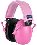 TacGuru 130 - Kids Ear Protection Earmuffs, Hearing Protection for Kids, One Size for 3-16 Yr Old, Pink