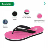 Ortho Joy Doctor Orthopedic Slippers For Ladies Daily Use/Mcr Chappals For Women,Pink,8,B09H4S1YWB