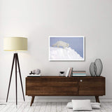 Arctic Fox On Snow Drift, Tundra, Arctic-Paper Art-38,,X26,,