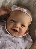 Anano Realistic Reborn Baby Dolls - 20 inch 50 cm Lifelike Life Size Handmade Realistic Baby Doll Soft Cloth Body Reborn Dolls w