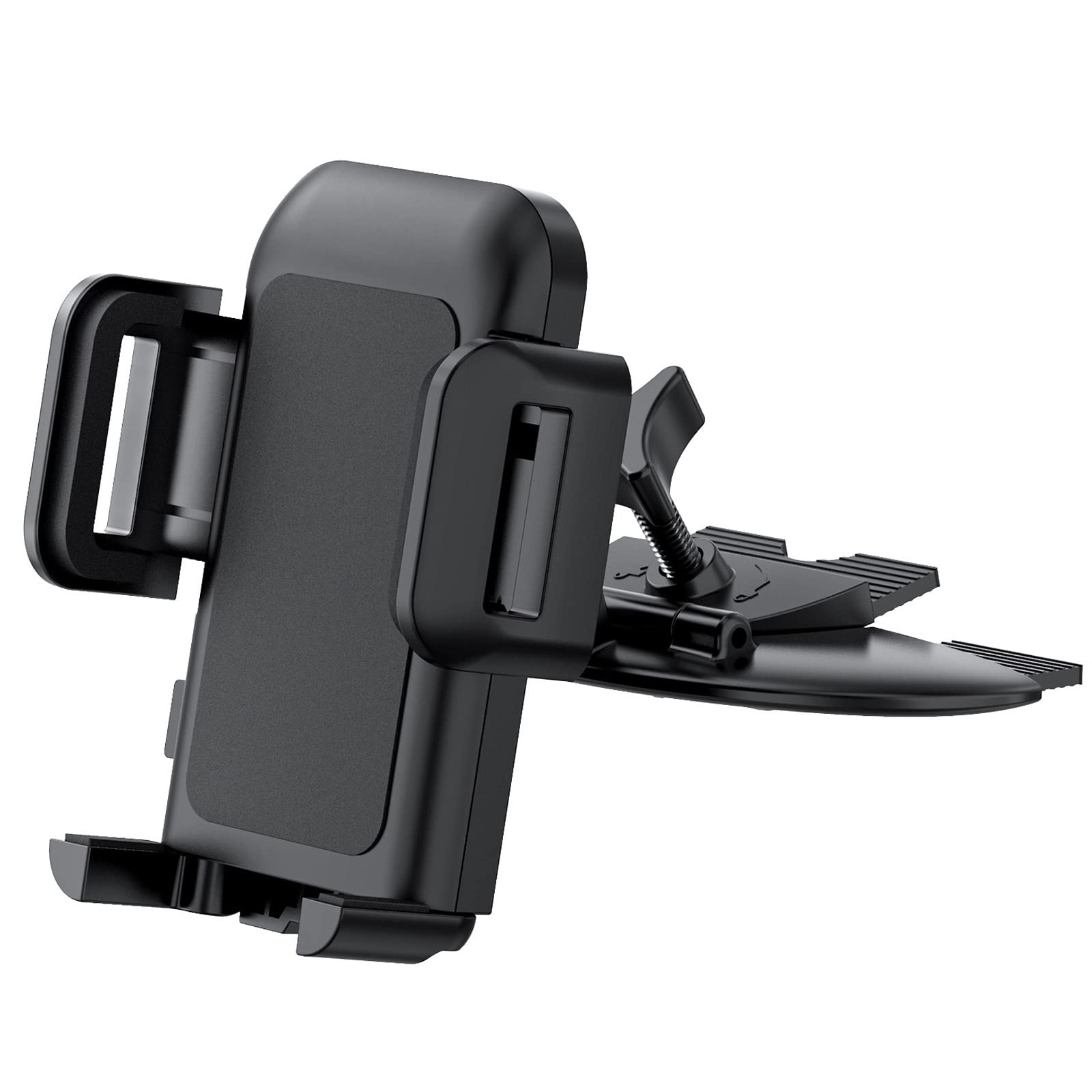 Cell Phone Holder for Car, CD Slot Car Phone Mount, One Button Release Easy Installation CD Player Car Phone Holder Mount Compat