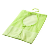 OFFSCH Bathroom Clothesline Storage Rack Mesh Shower Bag Hook Dry Doll Pillow Shelf Multi Purpose Hanging Organizer Underwear So