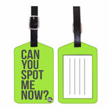 Nutcase Designer Luggage Travel Baggage Tags Single Tag With Name Card Inside Can U Spot Me Now